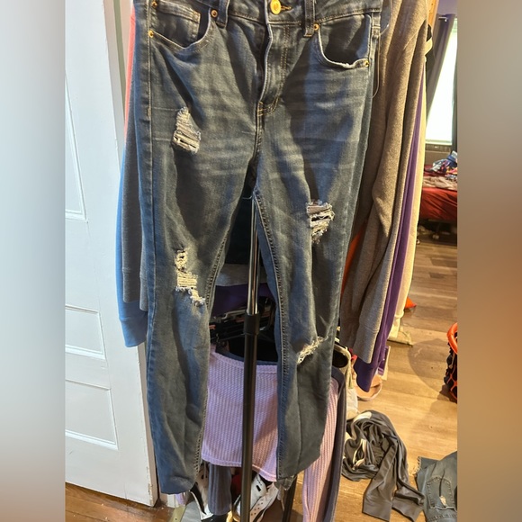 Blue washed jeans - Picture 3 of 4